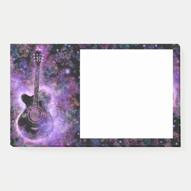 Post-it® Musique guitare romantique - Son magique (Devant)