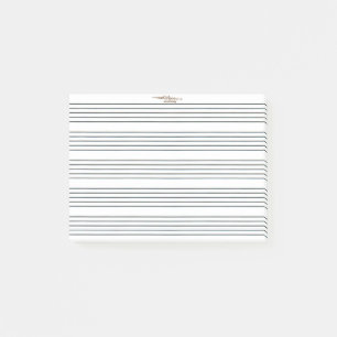 Post-it® Musique-instrument - Lignes de notes - Papier de n