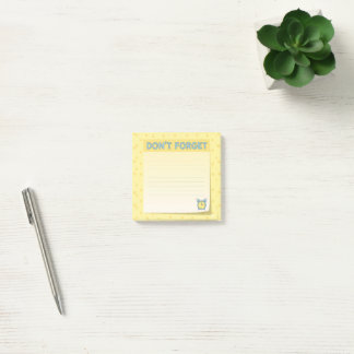 Post-it® "N’oubliez pas" Notes explicites