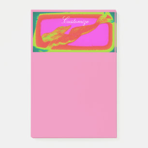 Post-it® nage sous-marine mermaid rouge