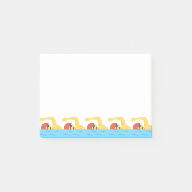Post-it® Natation Emojis (Devant)