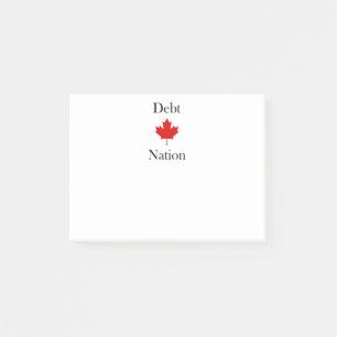 Post-it® Nation Feuille d'érable du Canada Couleur claire