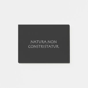 Post-it® Natura non constristatur