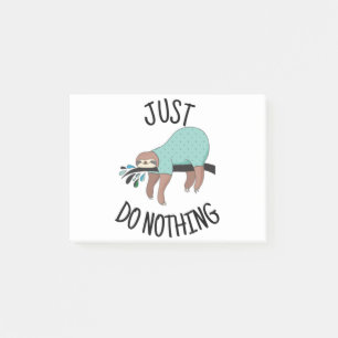 Post-it® Ne Fais Rien De Sloth