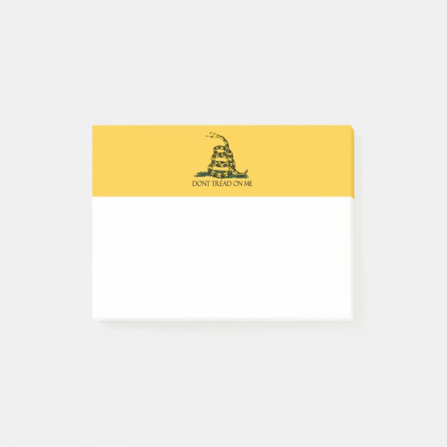 Post-it® Ne me trompez pas, Drapeau Gadsden Histoire patrio (Devant)