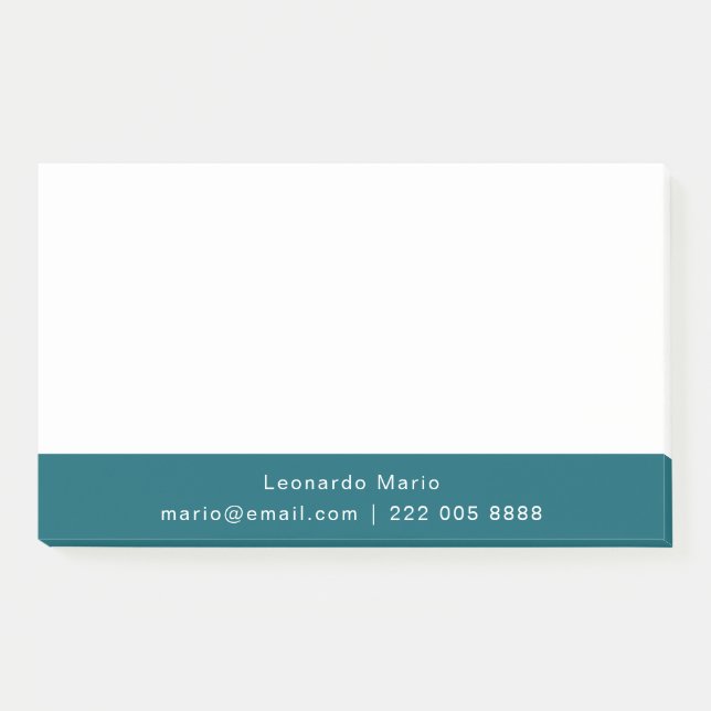 Post-it® Nettoyage Professionnel Simple (Devant)
