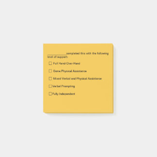 Post-it® Niveau de support