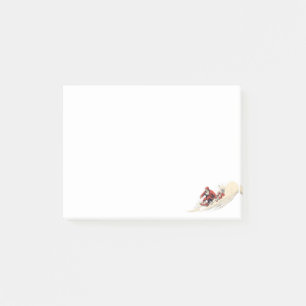 Post-it® Noël d'été de Surfing Père Noël