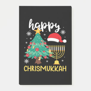 Post-it® Noël Joyeux Chrismukkah Cool cadeau de vacances