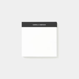 Post-it® Noir et blanc