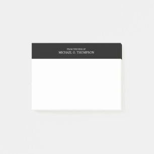 Post-it® Noir et blanc professionnel