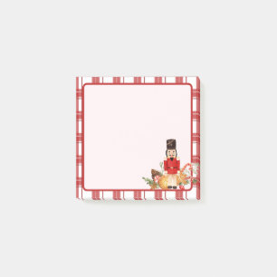 Post-it® Noisette de Noël Holiday Red Plat