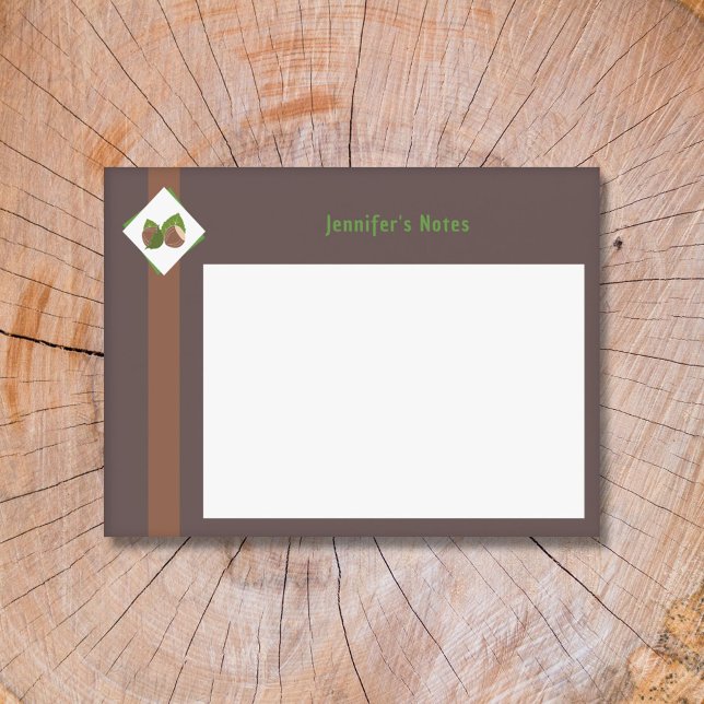 Post-it® Noisettes et Brown (Hazelnuts & Brown Post-it Notes)