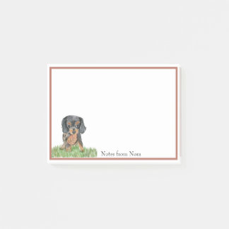 Post-it® Nom Cavalier King Charles Spaniel Aquarelle