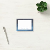 Nom commercial simple Marine Blue Modern