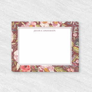 Post-it® Nom floral lusical personnalisé