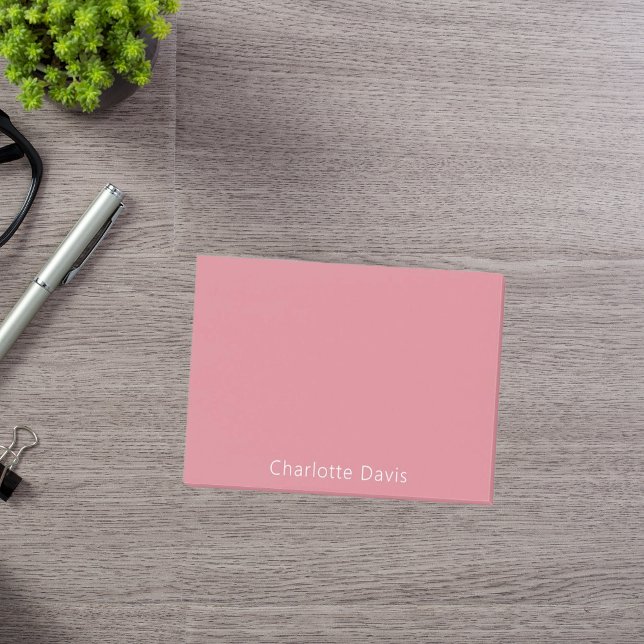 Post-it® Nom or rose (Créateur téléchargé)