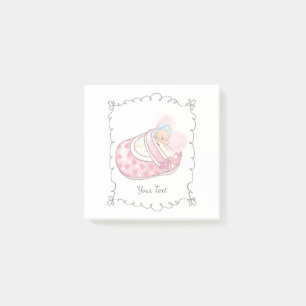 Post-it® Nom personnalisé de l'ours en peluche mignon