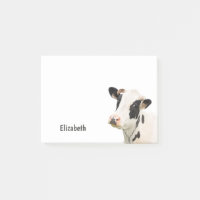 Nom personnalisé de vache drôle mignon