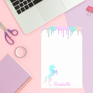 Post-it® Nom personnalisé Rainbow Holographic Drivers Unico