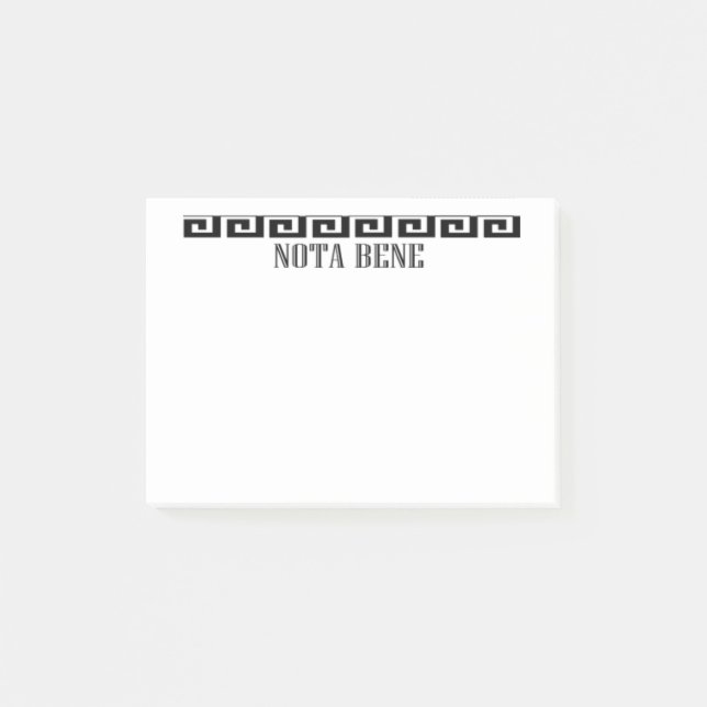 Post-it® Nota Bene ! (Devant)