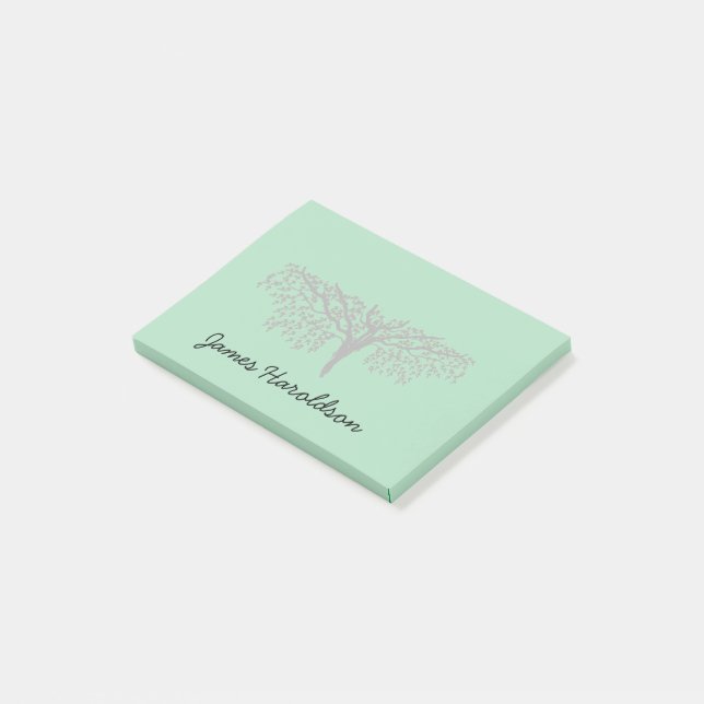 Post-it® Note - Arborescence de famille avec nom (Incliné)