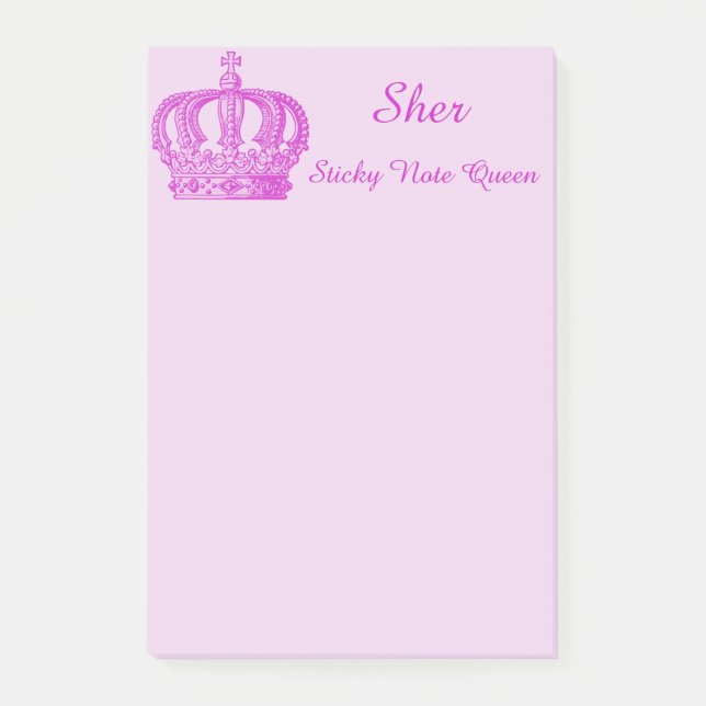 Post-it® Note collante Queen Post-it Notes (Devant)