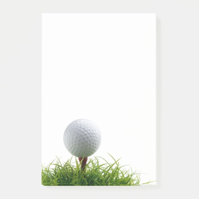 Post-it® Note de post-it de golf (Devant)