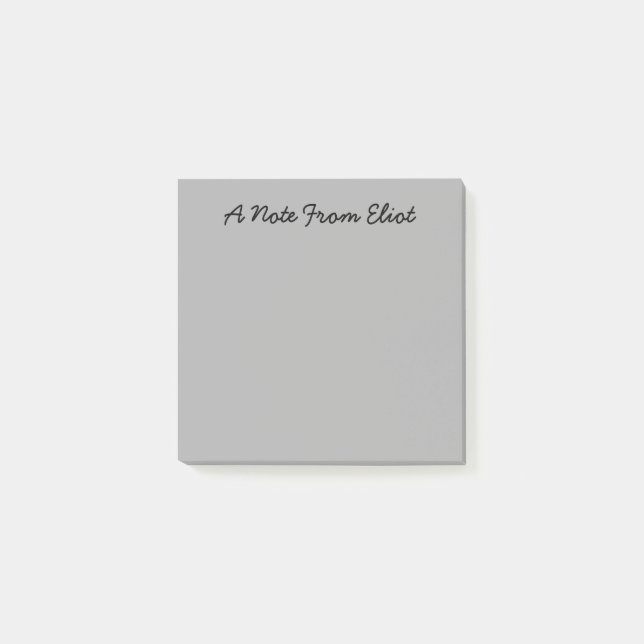 Post-it® Note D'Eliot (Devant)