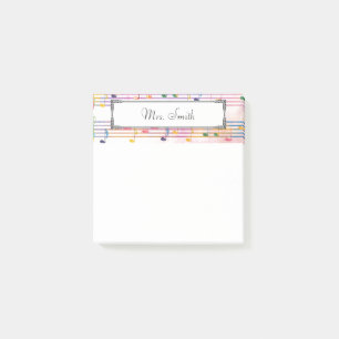 Post-it® Note Du Musicien De Notes De Musique Colorée