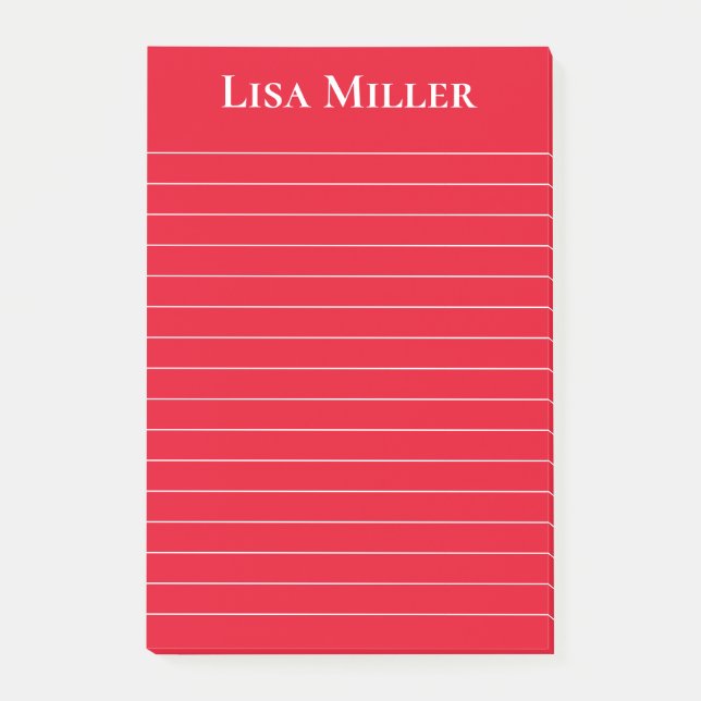 Post it Note Pad Post-it Klebezettel (Vorderseite)