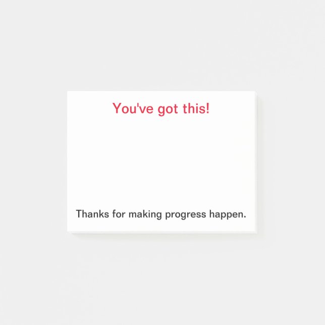 Post-It® Notes, 4" x 3" Post-it Klebezettel (Vorderseite)