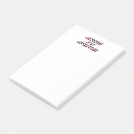 Post-It® Notes, 4" x 6" Post-it Klebezettel