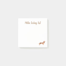 Post-It® Notes, 7,6 cm x 7,6 cm Hund-Dackel