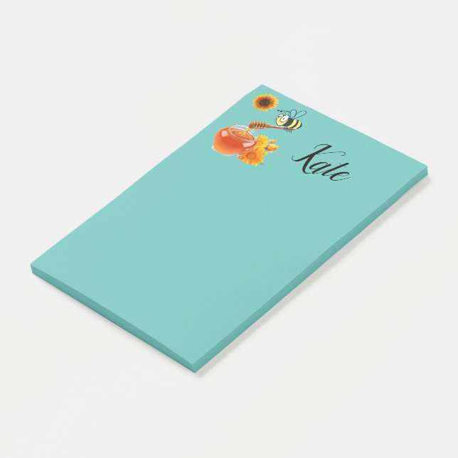 Post-it Notes Abeille Miel (Incliné)