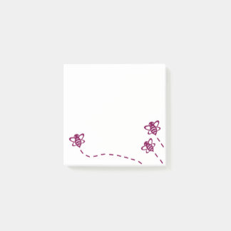 Post-it® Notes adhésives abeille minimalistes - Utilisation
