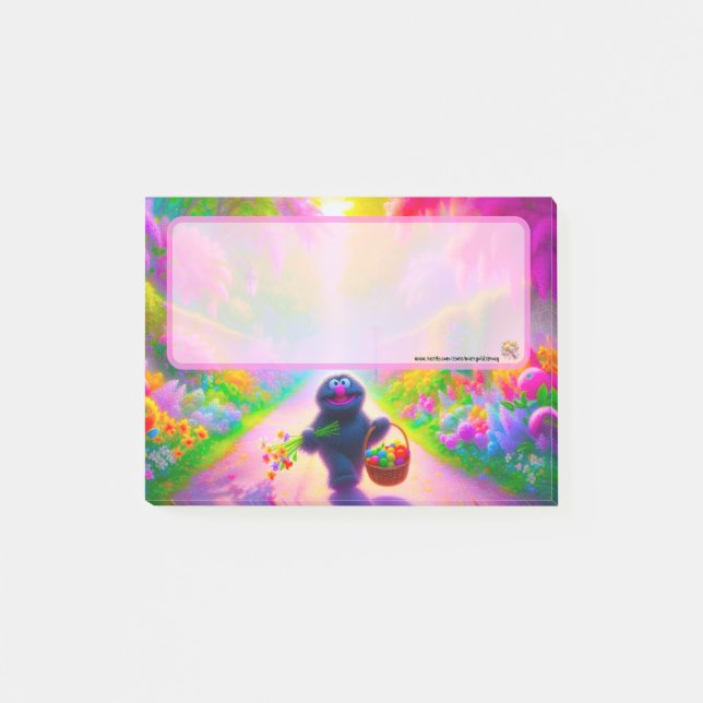 Post-it® Notes adhésives Garden Monster (Devant)
