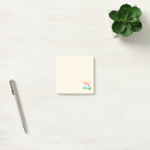 Post-it® Notes adhésives Profitez des petites choses