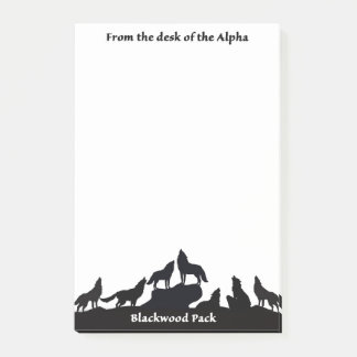 Post-it® Notes Alpha Pack Blackwood