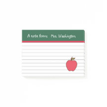 Notes Apple Post de l'enseignant classique