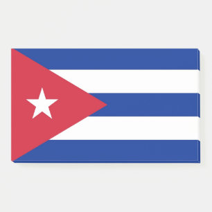 Post-it® Notes avec le drapeau de Cuba