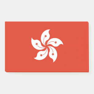 Post-it® Notes avec le drapeau de Hong Kong