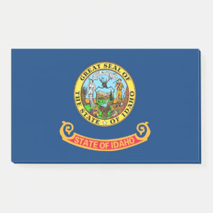Post-it® Notes avec le drapeau de Idaho, États-Unis