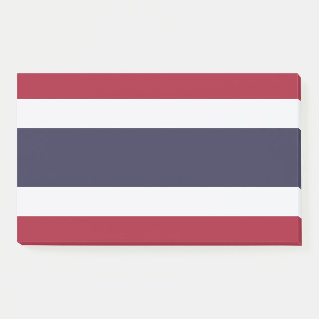 Post-it® Notes avec le drapeau de la Thaïlande (Devant)