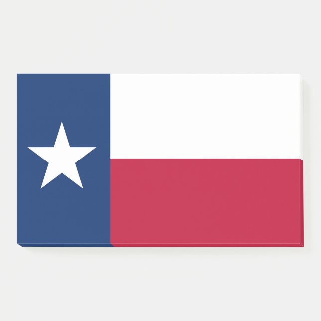 Post-it® Notes avec le drapeau du Texas, USA (Devant)