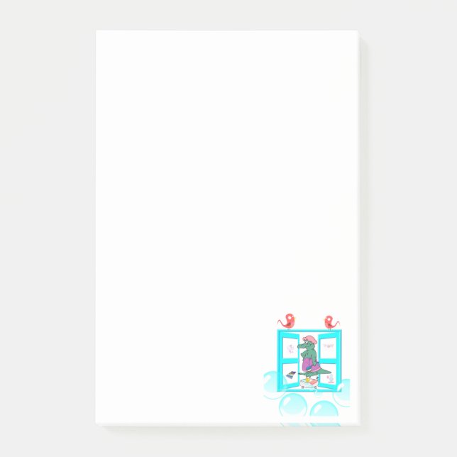 Post-it® Notes Bain de l'Alligator (Devant)