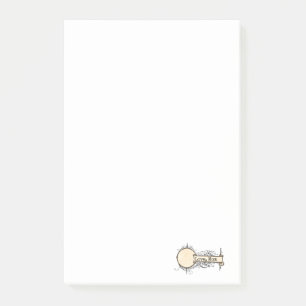 Post-it® Notes Beige Amour Victorien Maman
