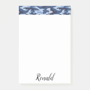 Post-it Notes Bleu Armée