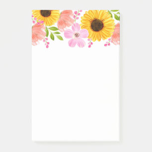 Post-it-Notes-Blume Post-it Klebezettel