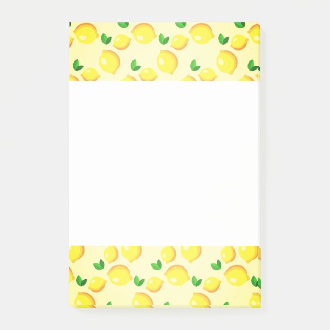 Post-it Notes Citrons Jaunes (Devant)
